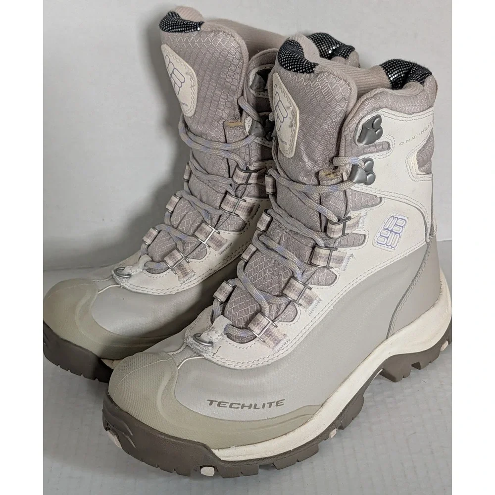 Columbia Bugaboot Plus III Women's Size 6 Waterproof Winter Boots Omni-Heat
